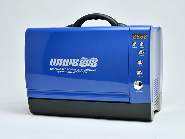 公式アウトレット ポータブル電子レンジ Wavebox ウェーブボックス Ac100v Dc12v電源に両対応 車中泊 キャンプギア専門ショップ コイズミダイレクト